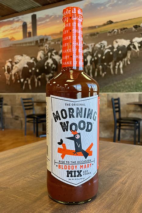 morning wood bloody mary mix|More.